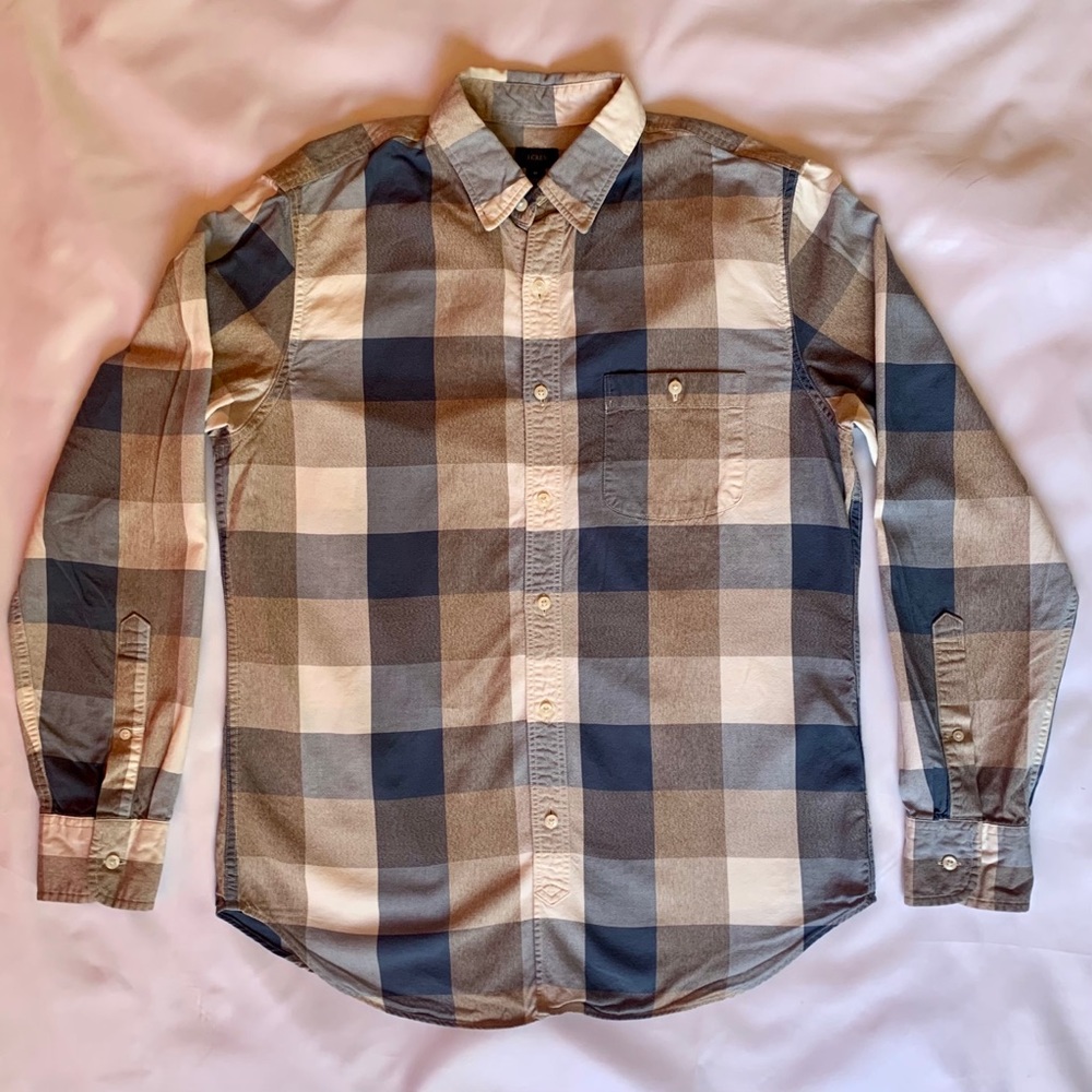 Brand New J. Crew Long Sleeve Button Up Shirt